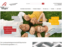 Tablet Screenshot of familienbildung-by.de